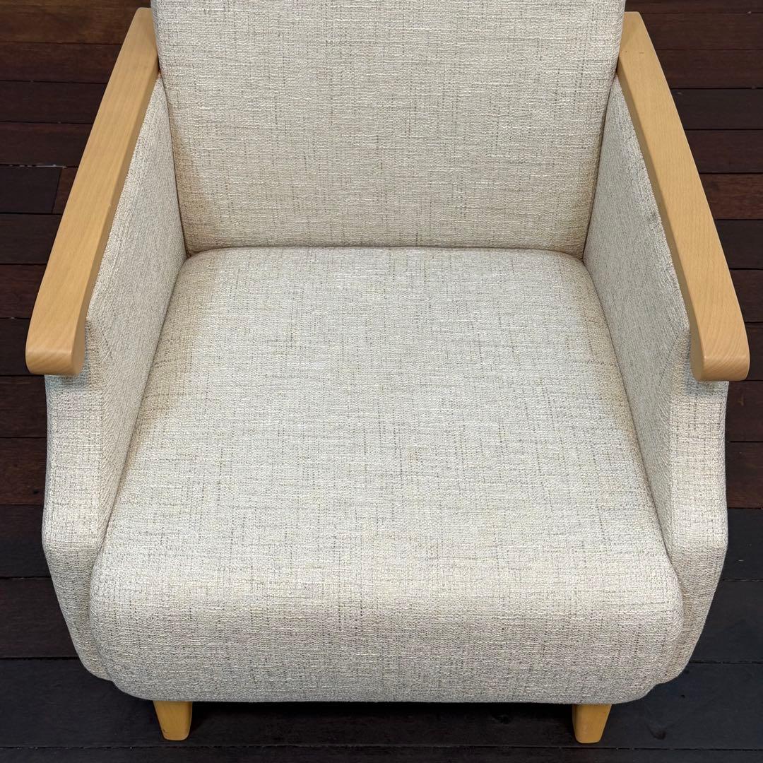 H111C16b 展示品 Oliver オリバー 1人掛けソファ S・SF-66