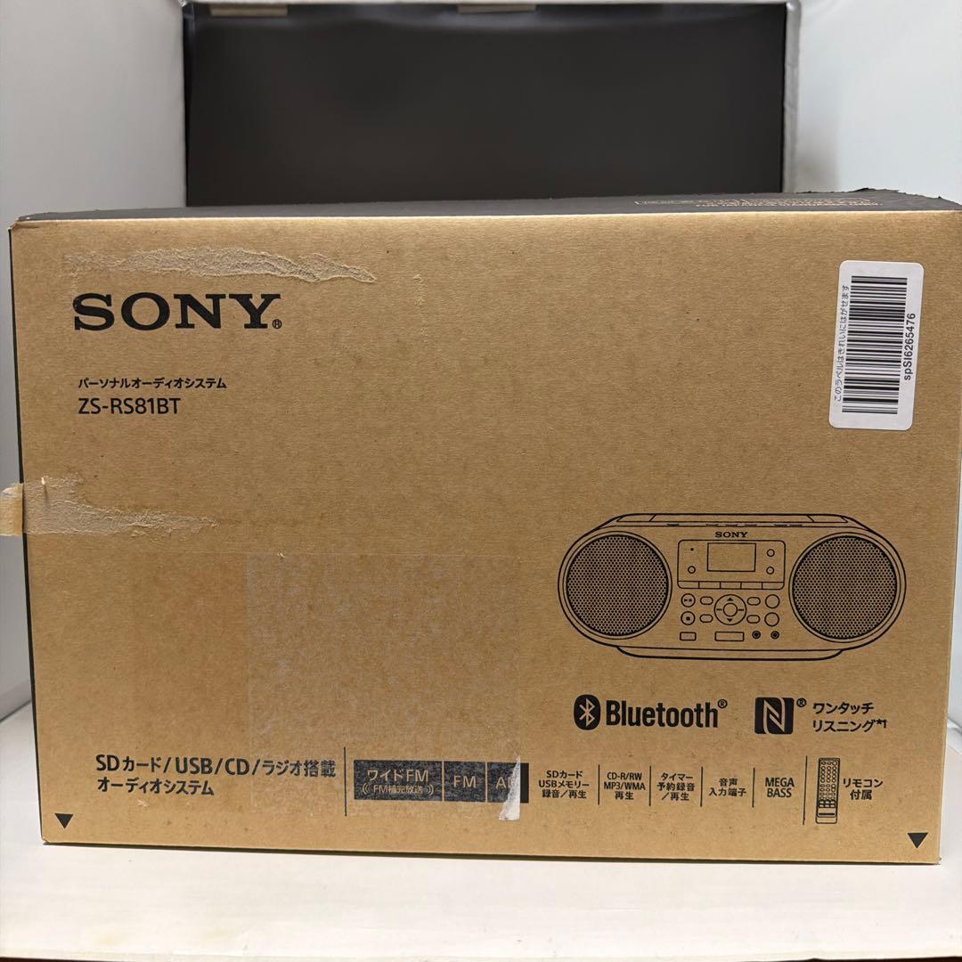 SONYパーソナルオーディオ　 ZS-RS81BT