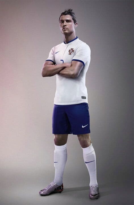 2014 ポルトガル代表 クリスティアーノロナウド選手 長袖 支給品ユニフォーム