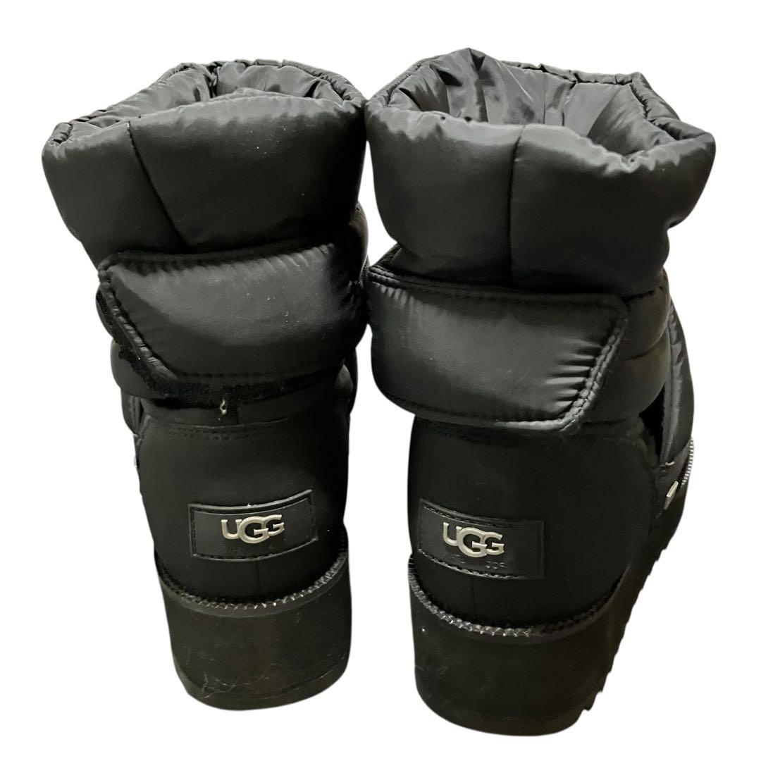 UGG ナイロンブーツ DRY TECH ブラック 24cm アグ