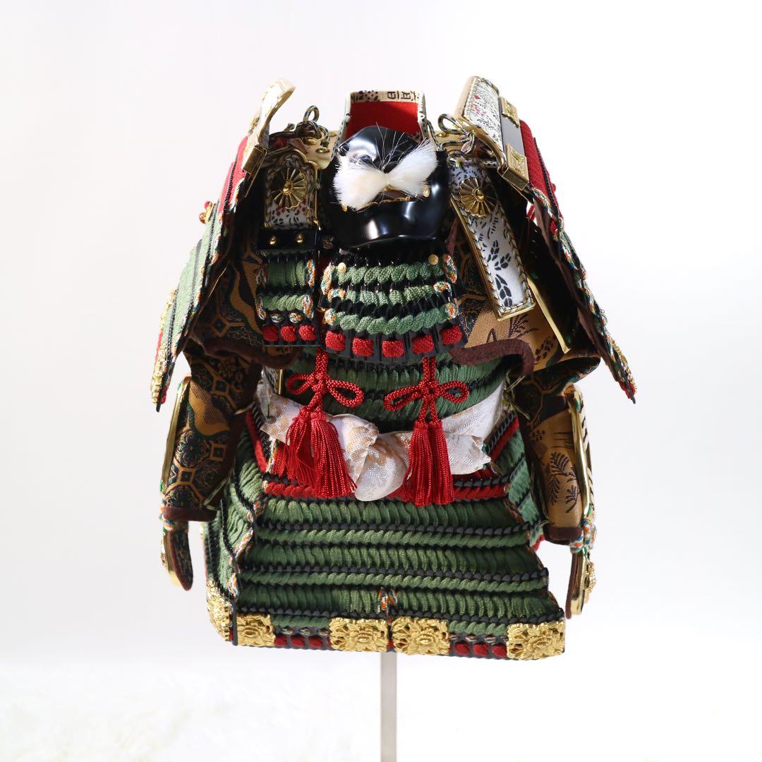 鎧飾り 正絹糸威 黒小札 大鎧 Decorative samurai armor
