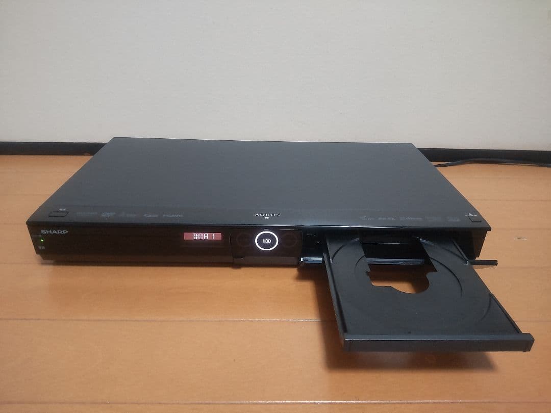 シャープ　AQUOS BD―W1300 1TB プチメンテ済み