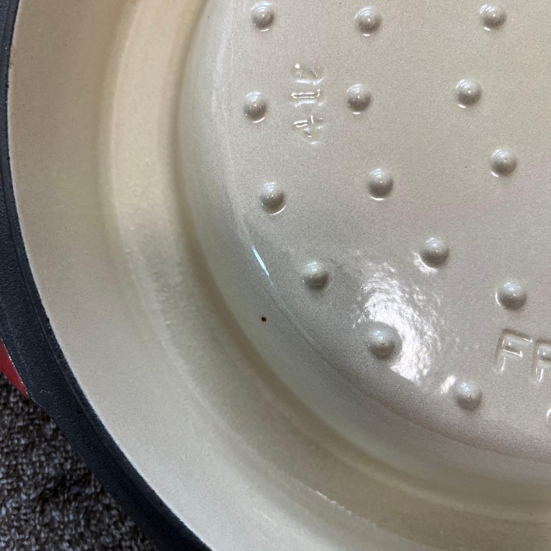 Le Creuset ルクルーゼ DOUFEU デュッフ 24cm両手鍋 レッド