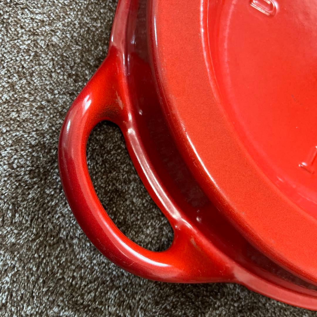 Le Creuset ルクルーゼ DOUFEU デュッフ 24cm両手鍋 レッド