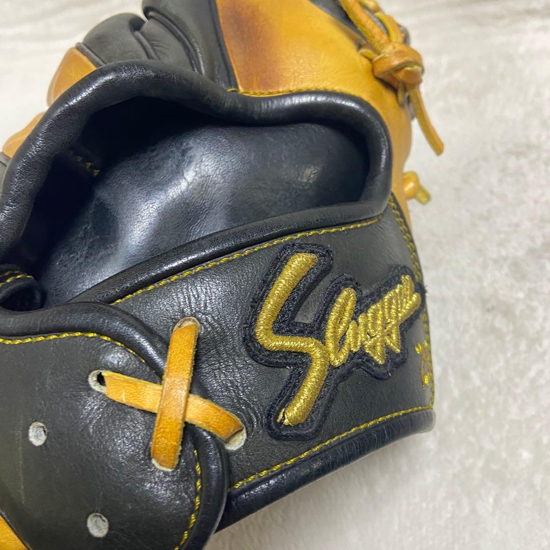 希少　久保田スラッガー　中村奨吾選手　実使用　支給品　硬式　グローブ　1040