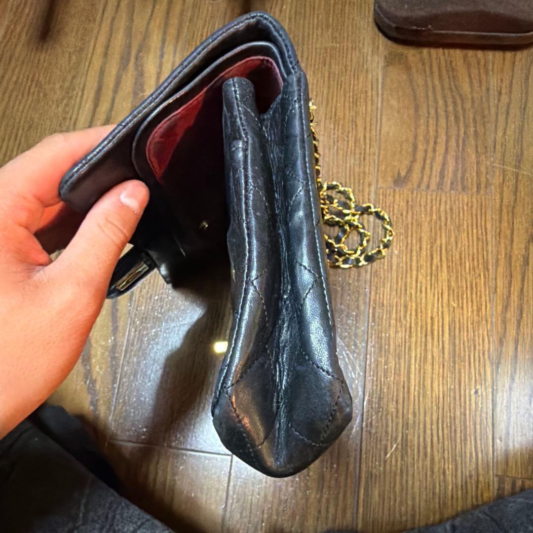 シャネルヴィンテージ マトラッセ23ラムスキン レディースショルダーバッグバッグ