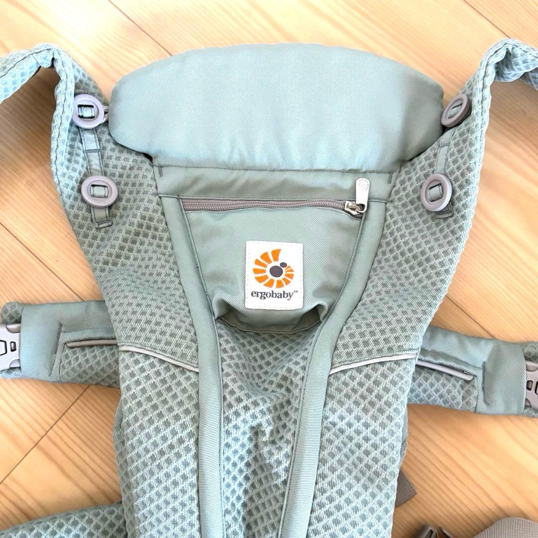 エルゴベビー　オムニブリーズ　　ベビーキャリア　セージグリーン　抱っこ紐