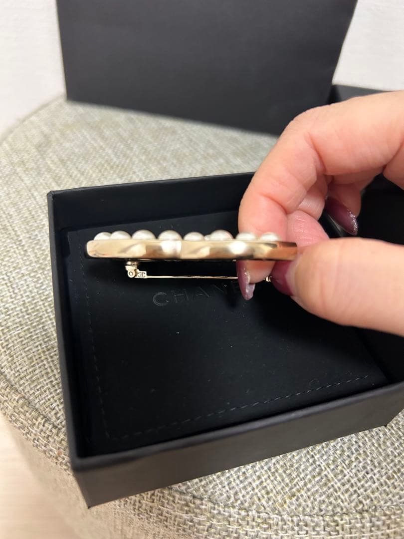 LＯＶＥ　最終お値下げ　CHANEL パール ブローチ