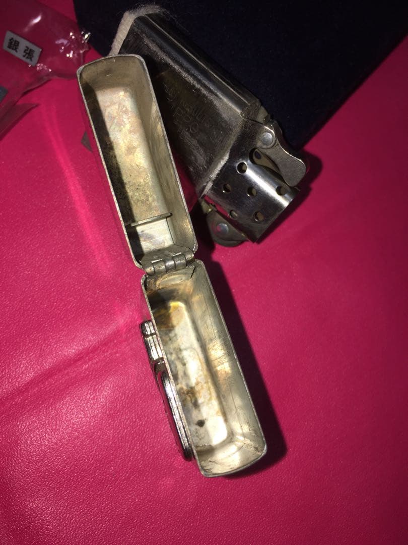 ジッポzippo 銀張