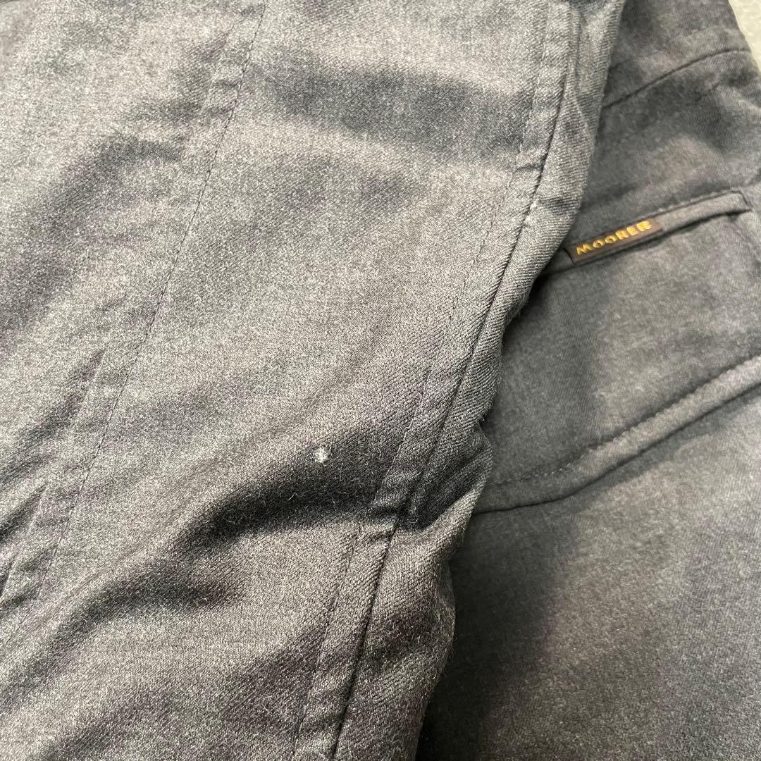 ムーレー　VERONA ダウンコート　カシミヤ混　グレー　56