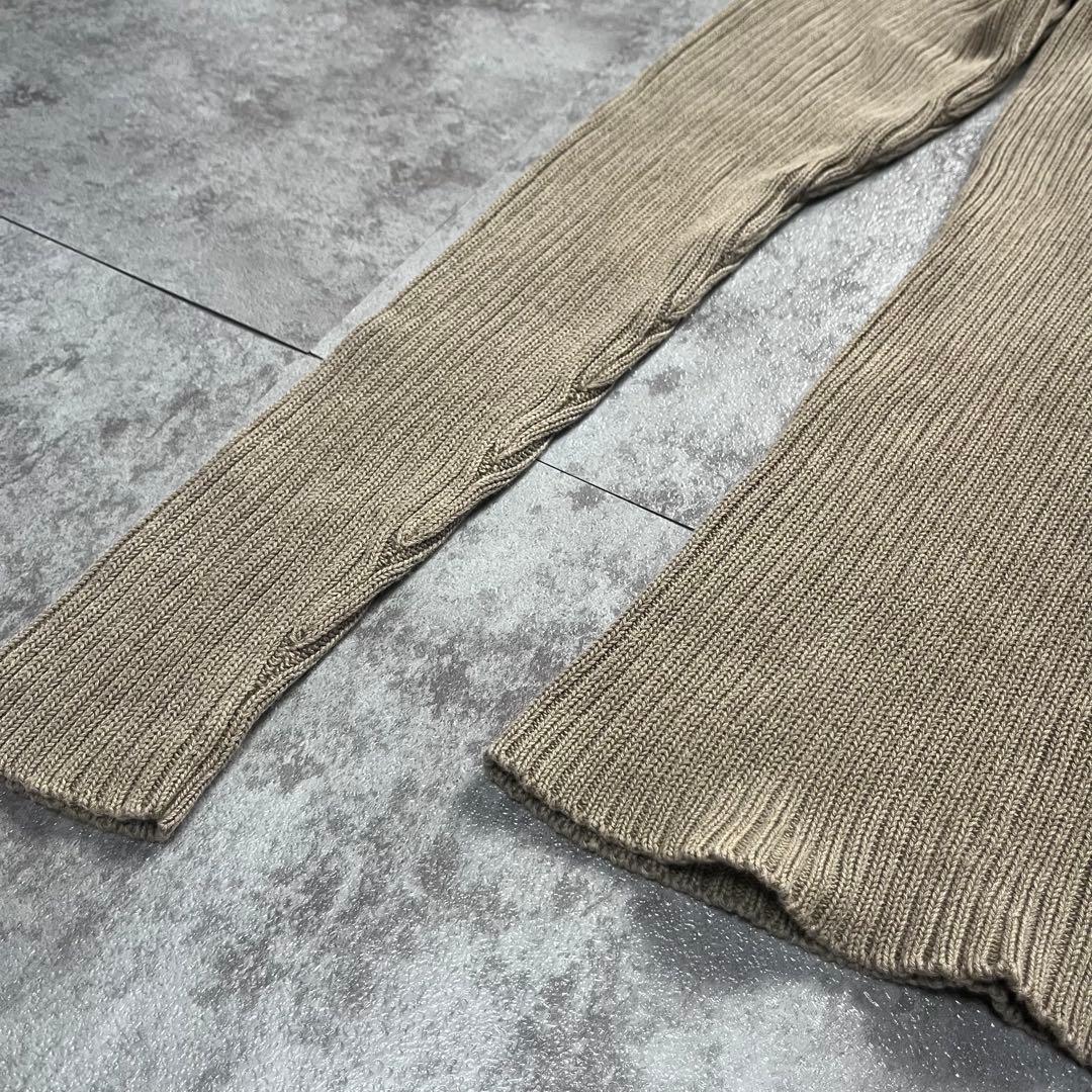 トップス MORGAN HOMME gimmick ds zip up knit