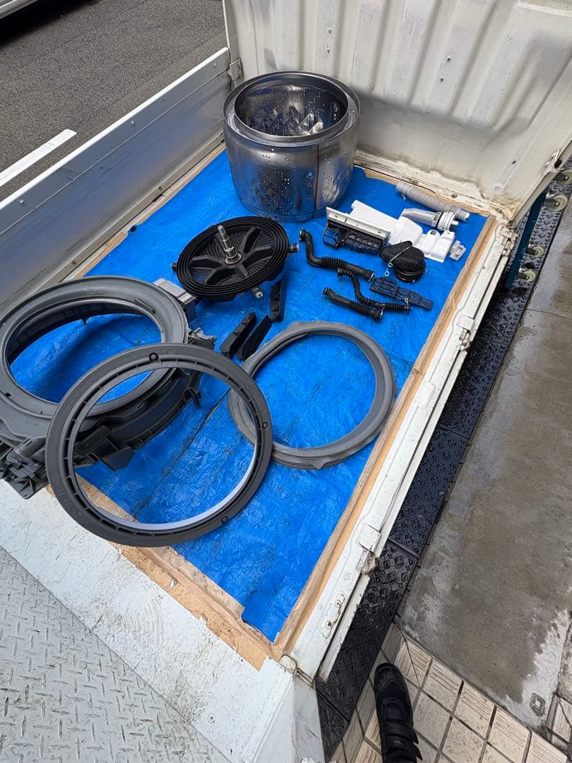 無料配送有 分解洗浄商品 2022年 Panasonic キューブル ベルト新品