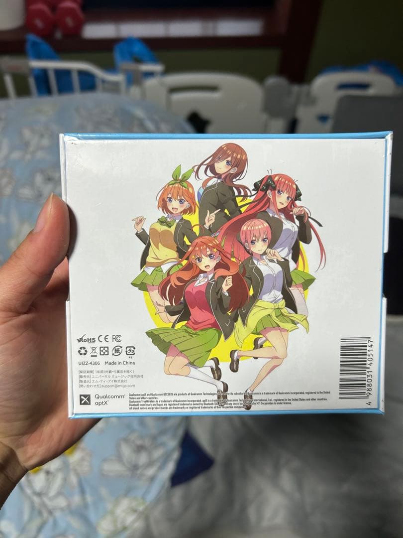 【希少・新品未開封】五等分の花嫁 中野三玖 ワイヤレスイヤホン