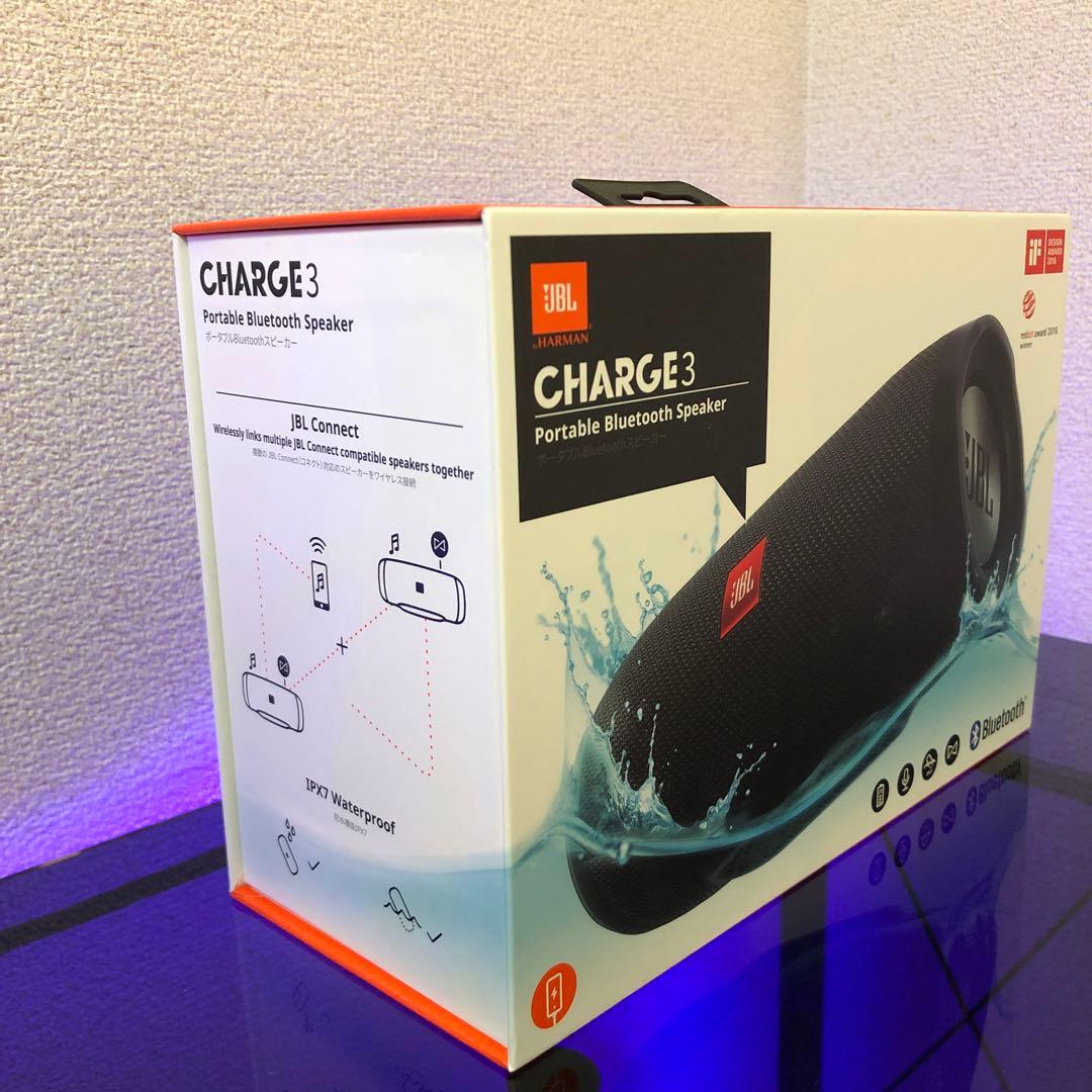 JBL　ポータブルBluetoothスピーカー　CHARGE3　ワイヤレス