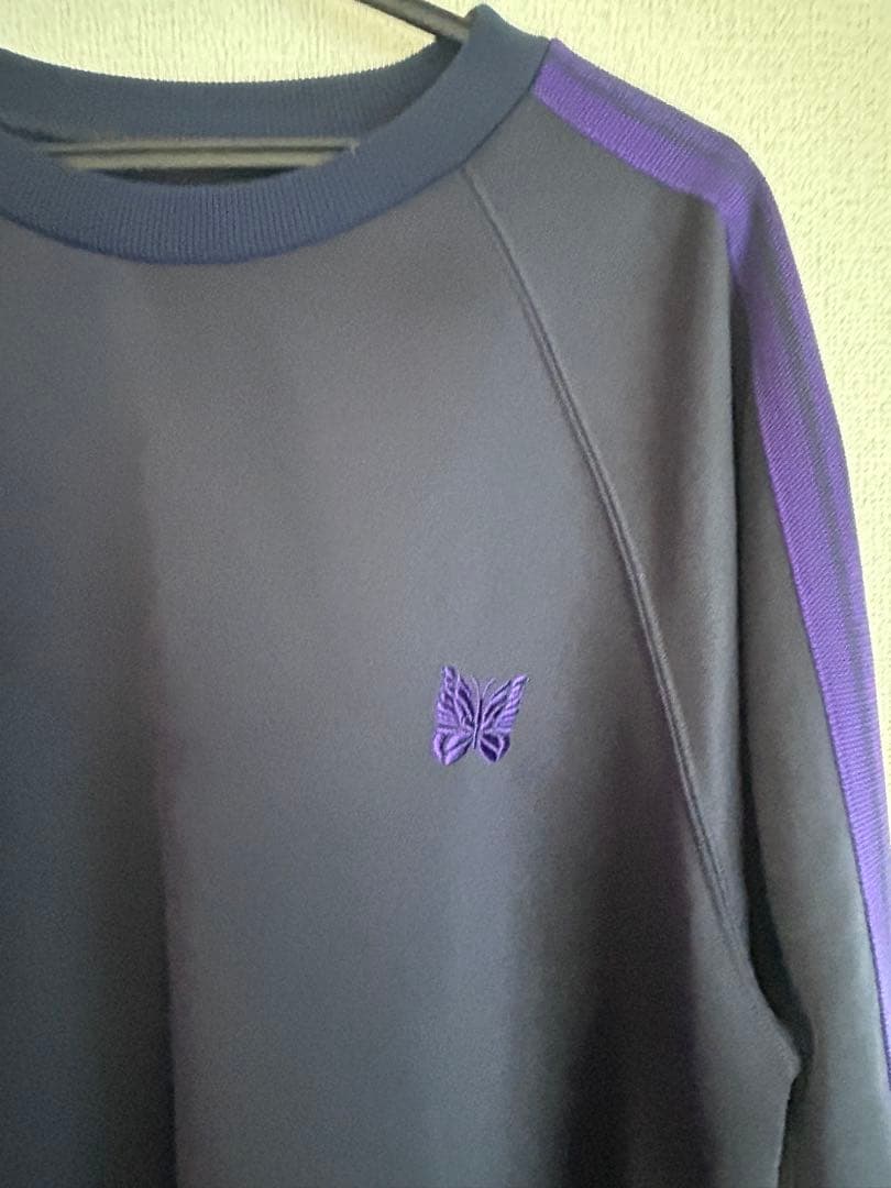 Needles 紫 スウェット Lサイズ