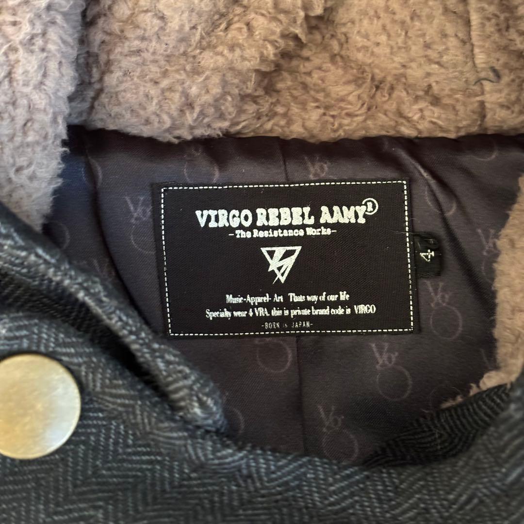【VIRGO REBEL AAMY】size④ ダッフルコート ネイビー