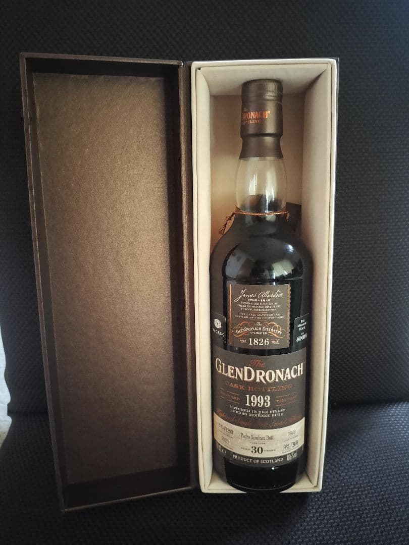 【新品未開栓・完品・国内限定】グレンドロナック1993 30年 Y’sカスク