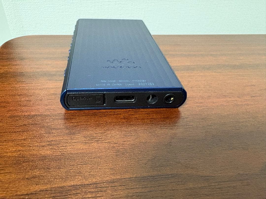 【美品】SONY ウォークマン NW-A306 ブルー