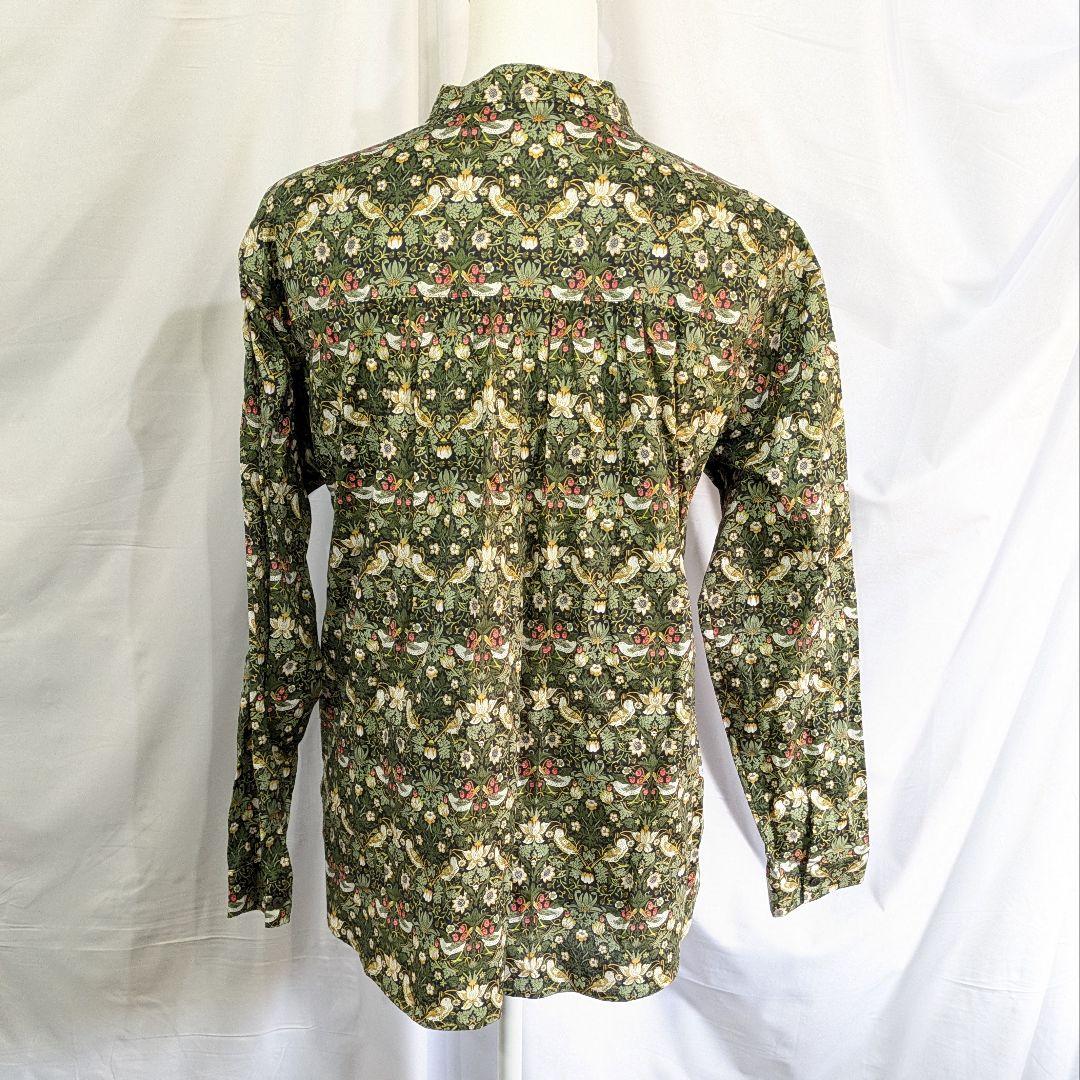 【新品未着用】ウェルベック　WM　リバティープリント　フリル長袖ブラウス