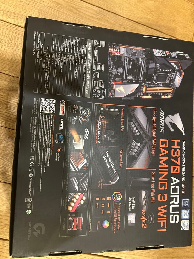 マザーボード GIGABYTE H370 AORUS GAMING 3 WIFI