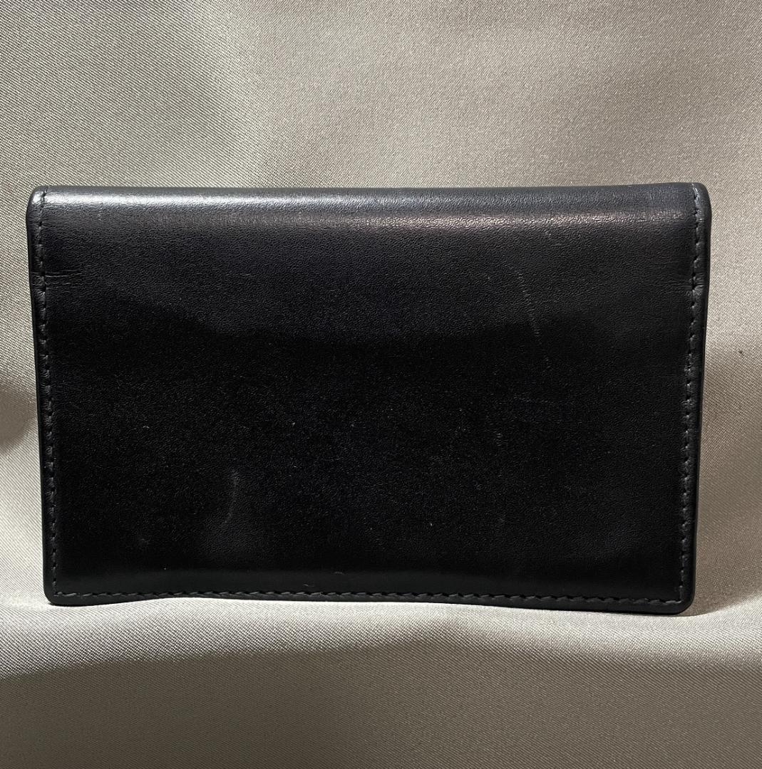 ETTINGER エッティンガー 名刺入れ カードケース ブラック　パープル