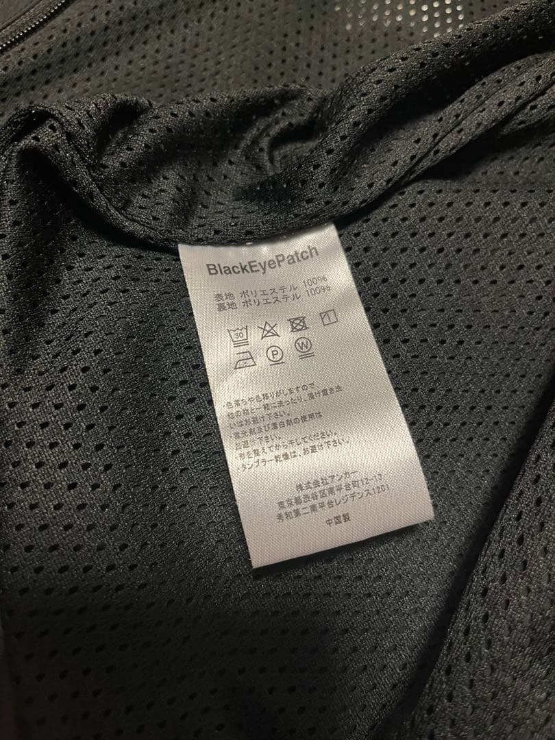 ワコマリア ブラックアイパッチ ナイロンジャケット