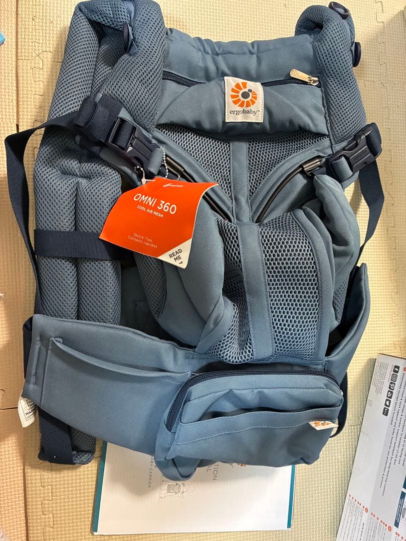 【週末値下げ】エルゴ　OMNI 360 クールエアメッシュ　タグ付き