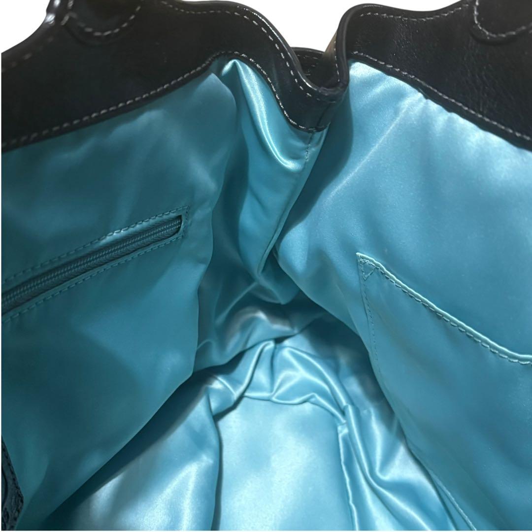 COACH y2k shoulder bag brown leather コーチ