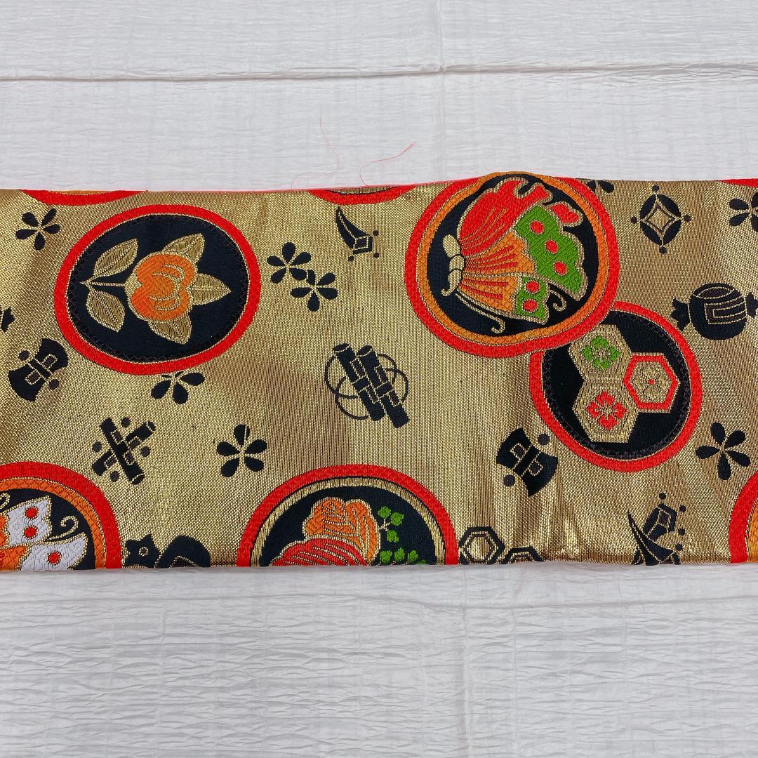 Ｙ★3464★ 女の子 七五三 飾り帯　はこせこセット 草履 女児 帯