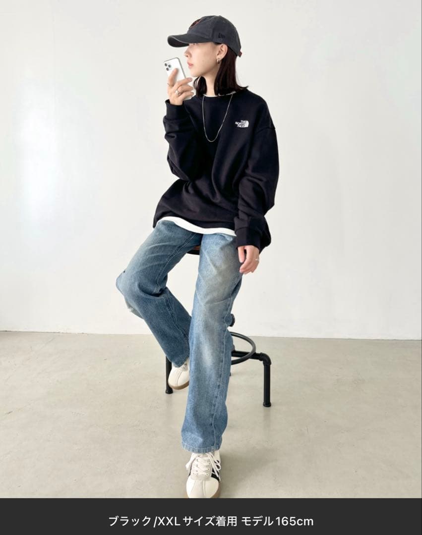 THE NORTH FACE スウェット トレーナー L ブラック