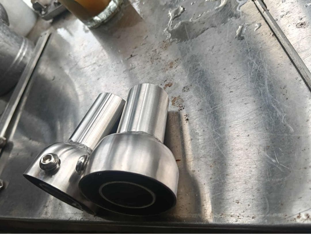 新型レブル250の2023〜2025年式マフラー V3 エンドバッフル付き　新品