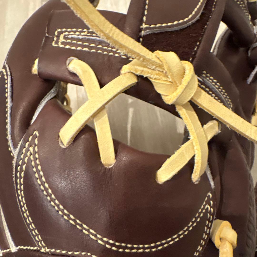 【ほぼ新品】久保田スラッガー 硬式用 オーダーグラブ バーガンディー 湯もみ済