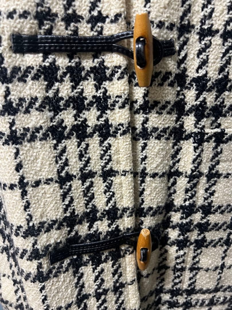 美品　バーバリー　ウール　フード付き　ロゴ　コート　大きいサイズ