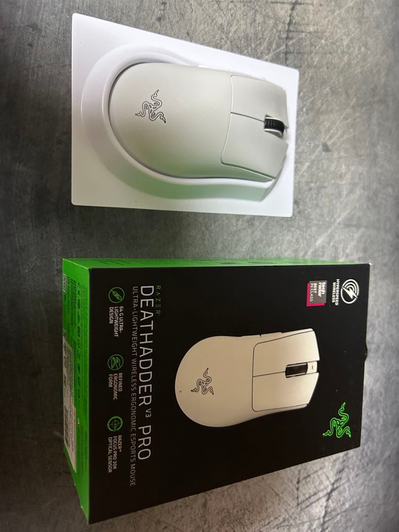 マウス・トラックボール Razer DeathAdder V3 pro (White)