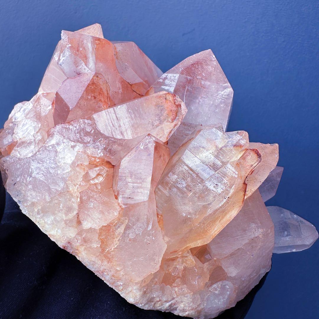 希少❗️超綺麗♡キラキラ☆超強いパワー ピンク ヒマラヤクラスター天然石A1424