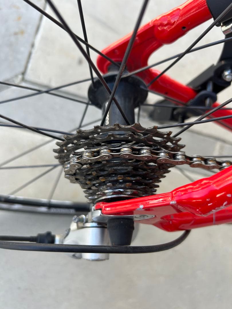 PINARELLO クロスバイク レッド/ホワイト