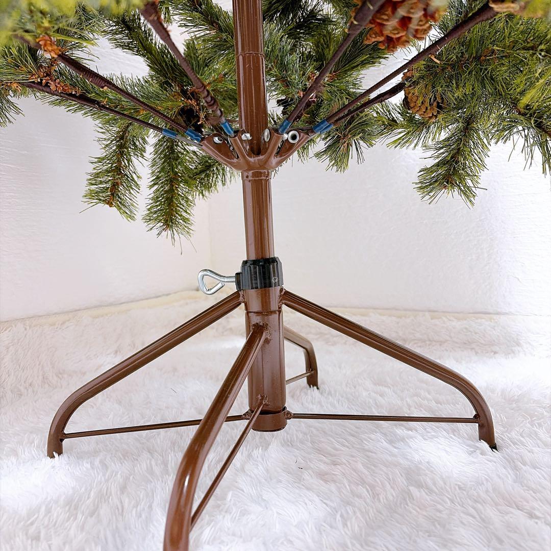 アルザス Alsace クリスマスツリー 150cm 松ぼっくり付