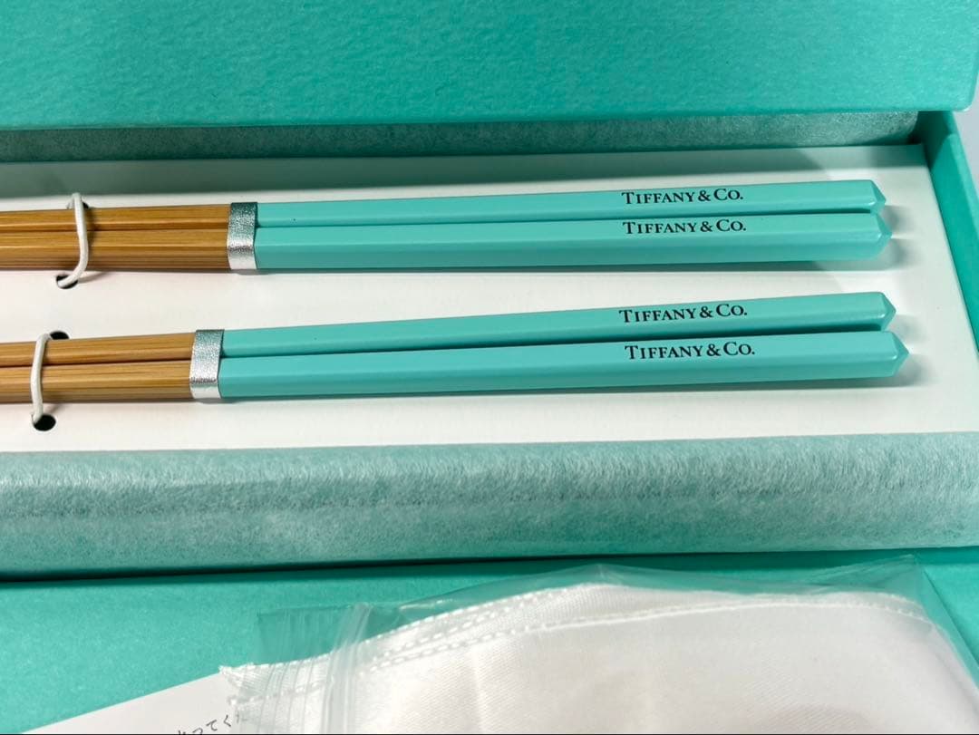 ティファニー　夫婦箸　★新品、未使用品★