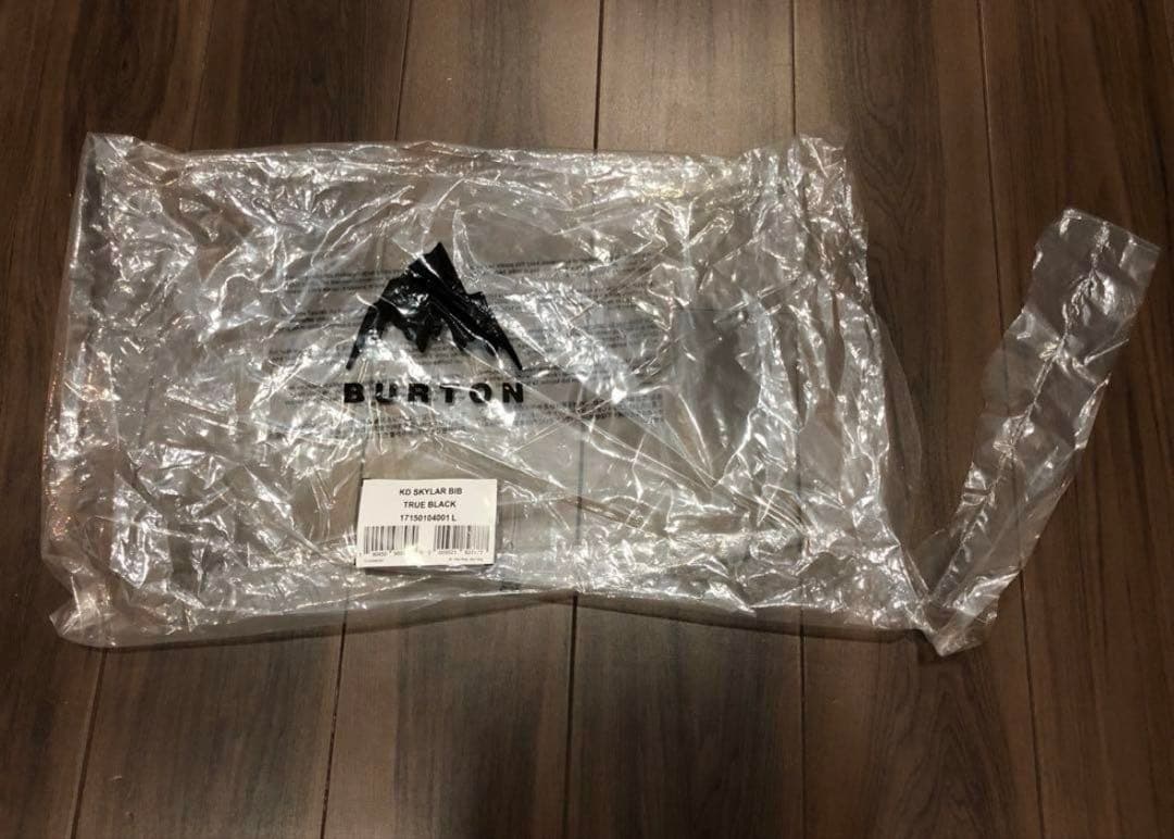 BURTONキッズ⭐︎スカイラービブパンツ 黒　23-24モデル