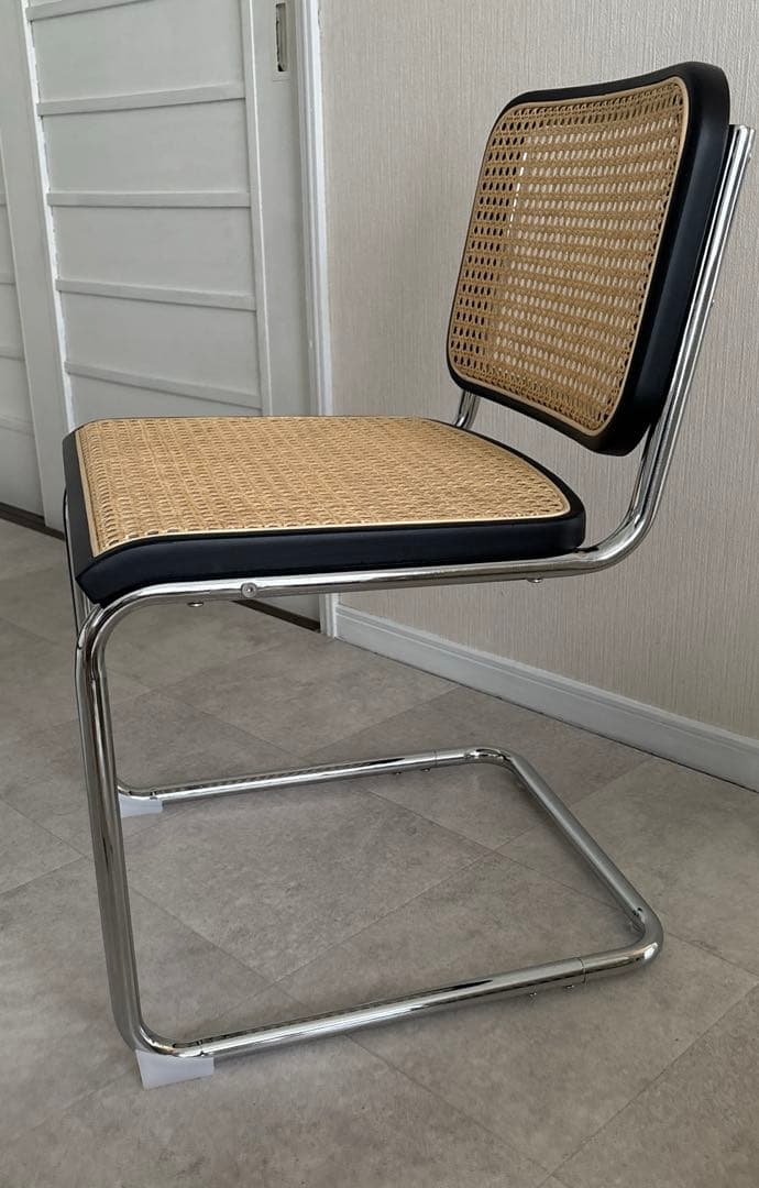 天然ラタン チェア イス 椅子 ブラック