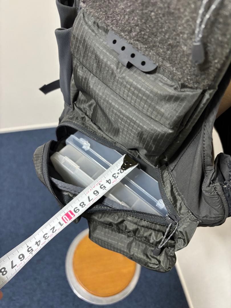 mont-bell フィッシングベスト ブラック