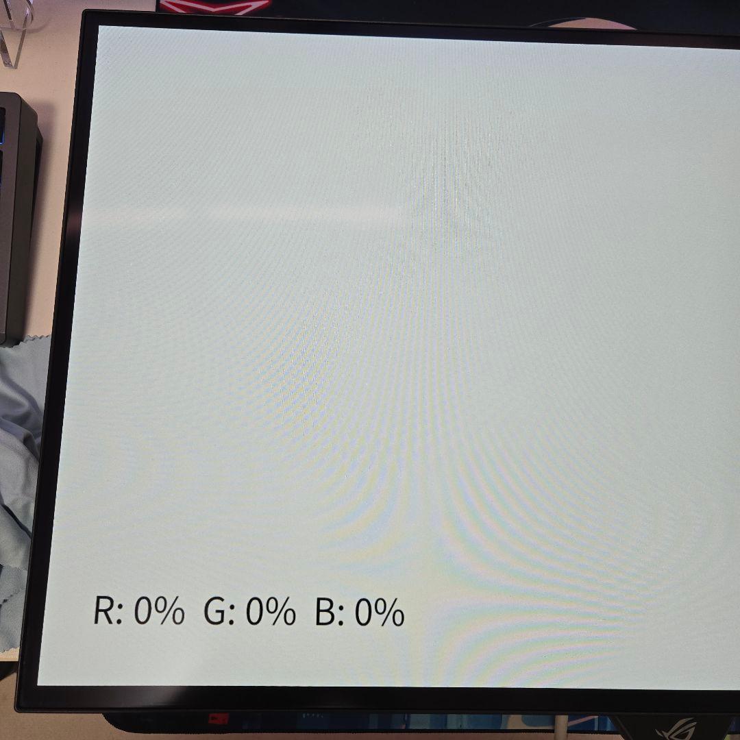 ROG swift PG27AQDM 240hz oledゲーミングモニター