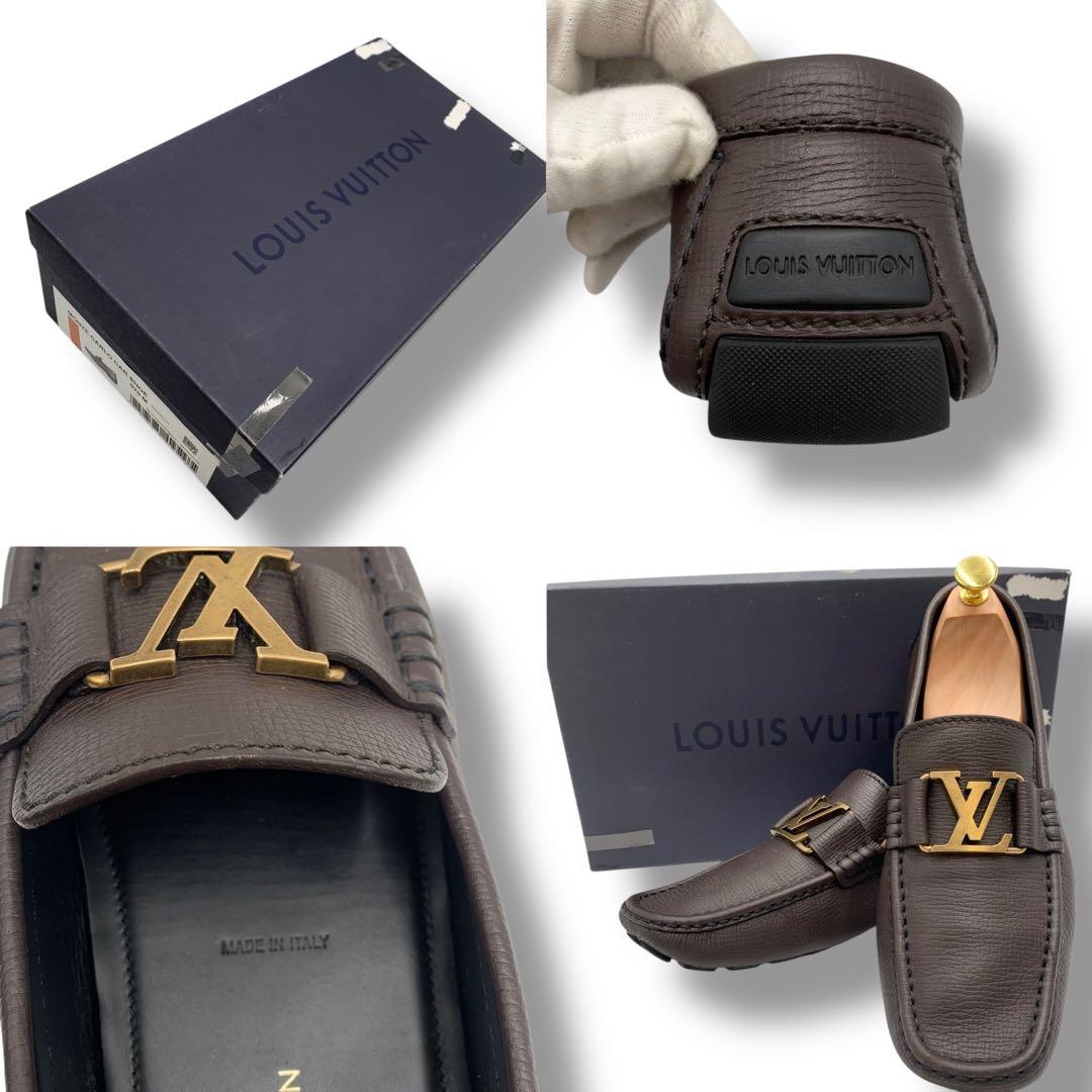 美品✨ルイヴィトン モンテカルロ ドライビングシューズ LV 26cm 保存箱付