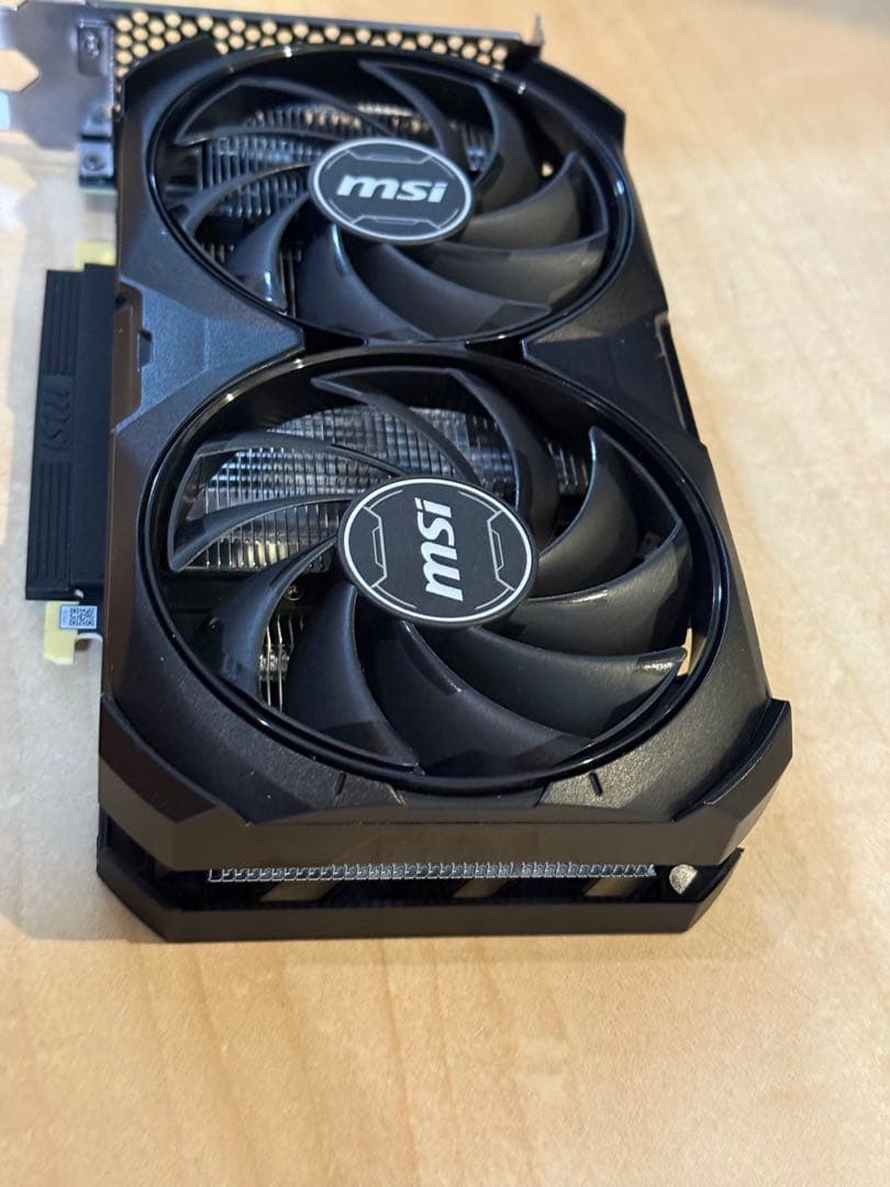 グラフィックボード・グラボ・ビデオカード MSI GEFORCE RTX 4060Ti VENTUS BLACK OC