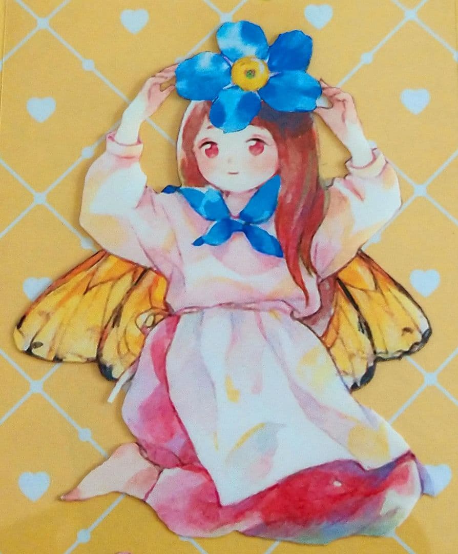 SALE✩J787＃花间仙子(PET)欣甜切り売り海外人物マステ女の子苜暖