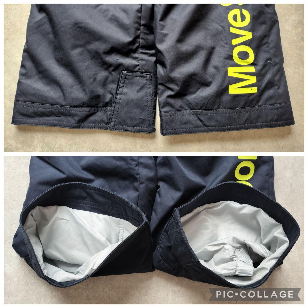 美品 デサント Move Sport ジュニアスキーウェア 150 上下　アクア