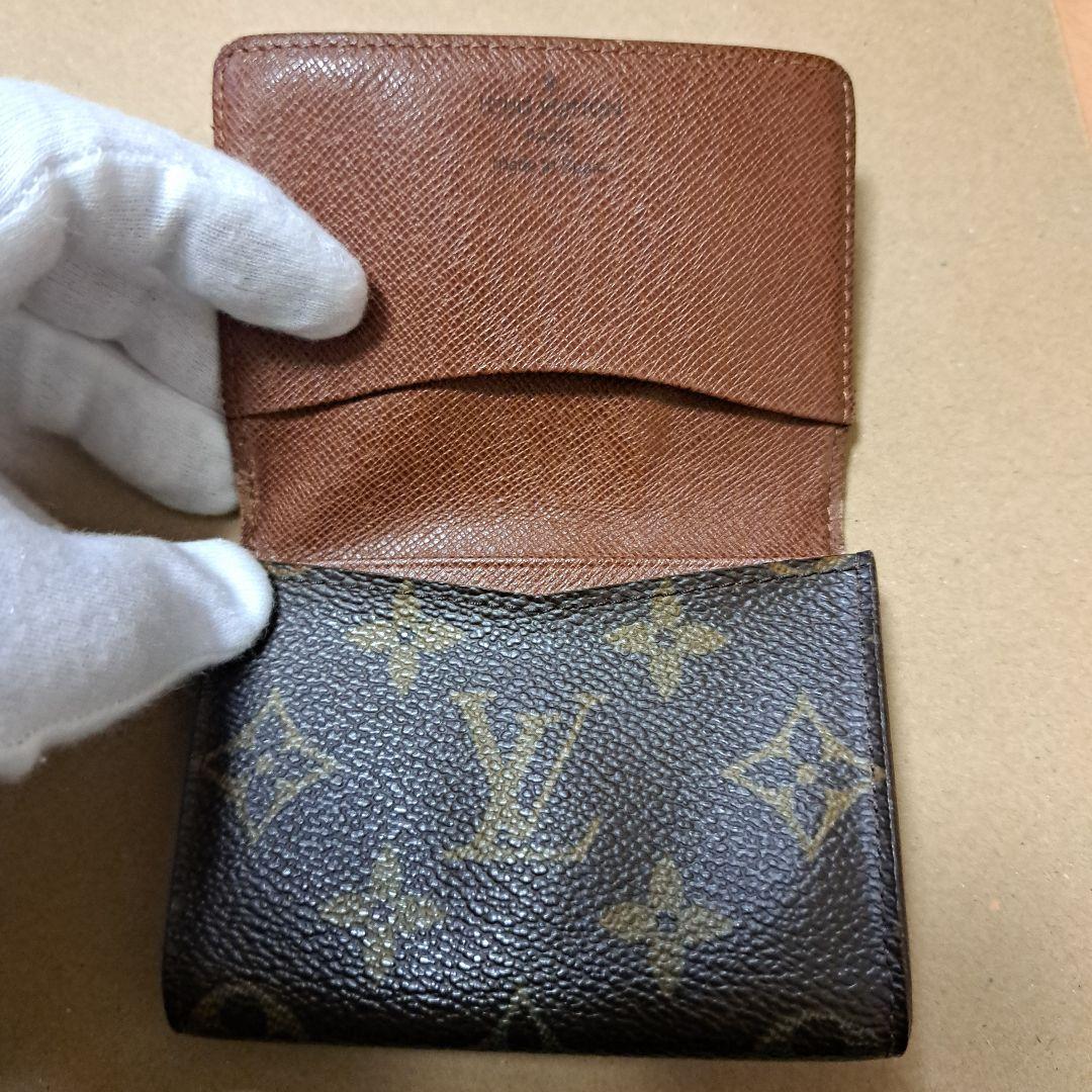 LOUIS VUITTON 名刺入れ モノグラム 保存袋付き