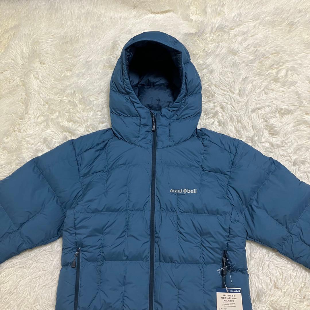 【新品】mont-bell モンベル ネージュダウン ジャケット ブルー M