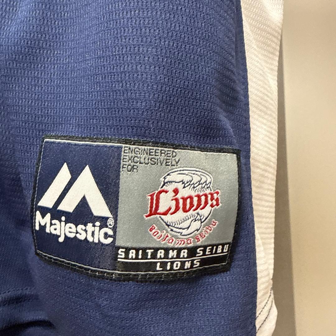 埼玉西武ライオンズ 源田壮亮 6 旧ビジターユニM(サイン入り)