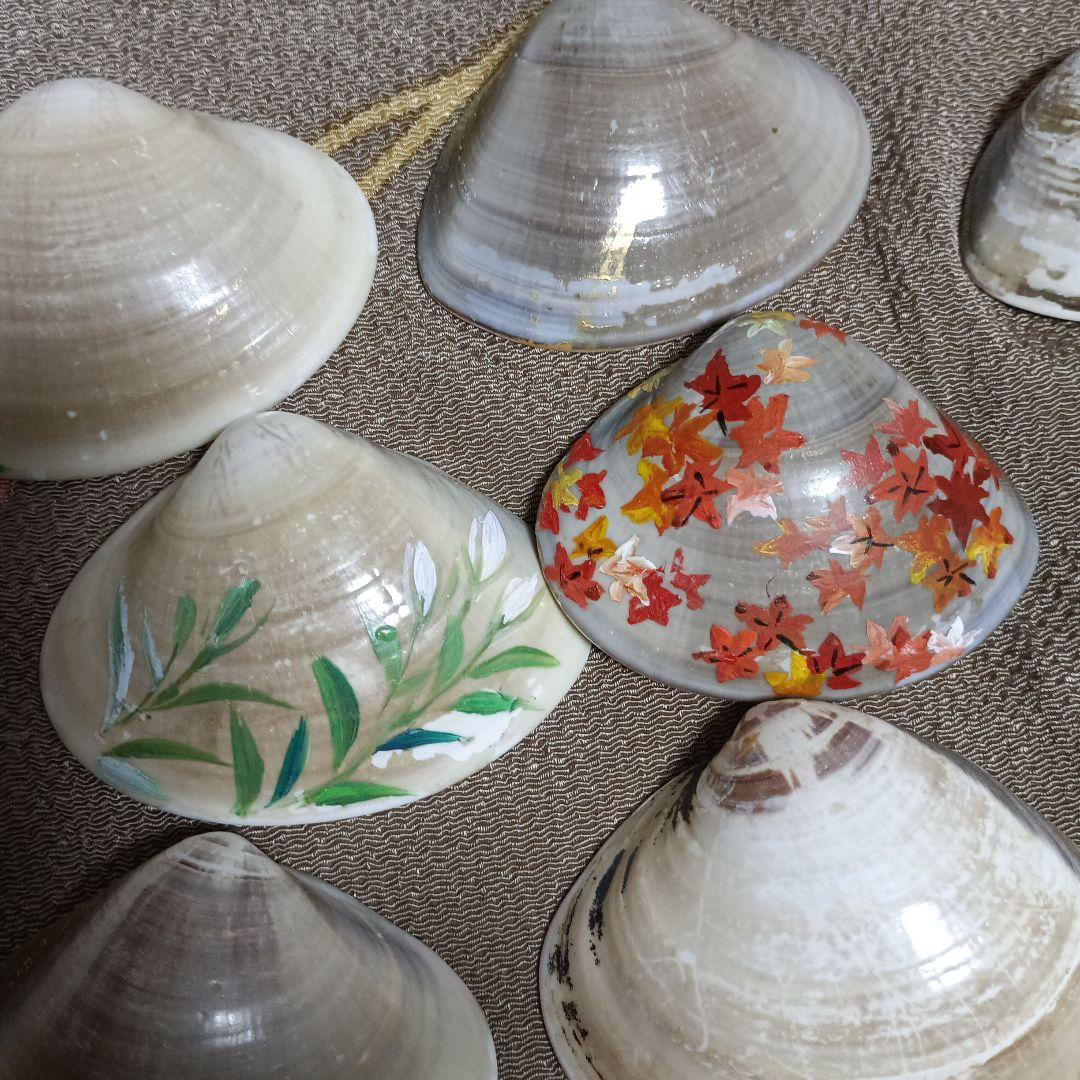 江戸友禅　貝合わせ　 7組セット